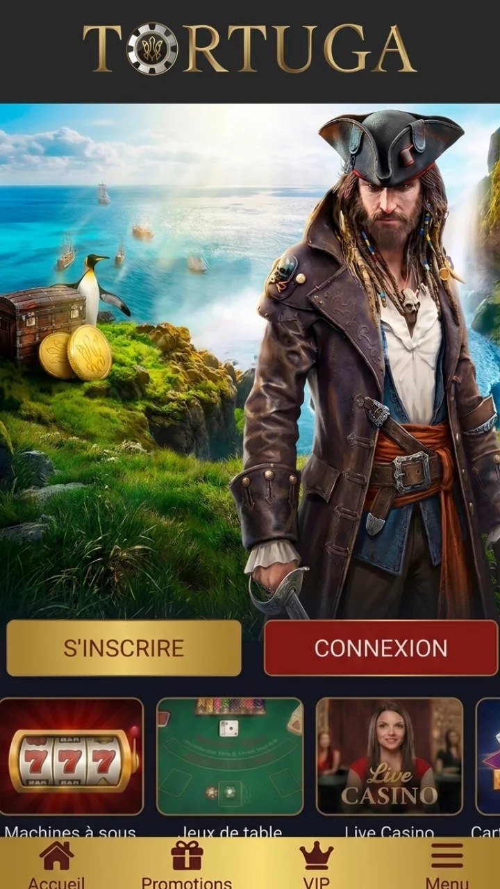 Tortuga Casino mobile app